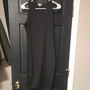 Elegant Black Sleeveless Dress